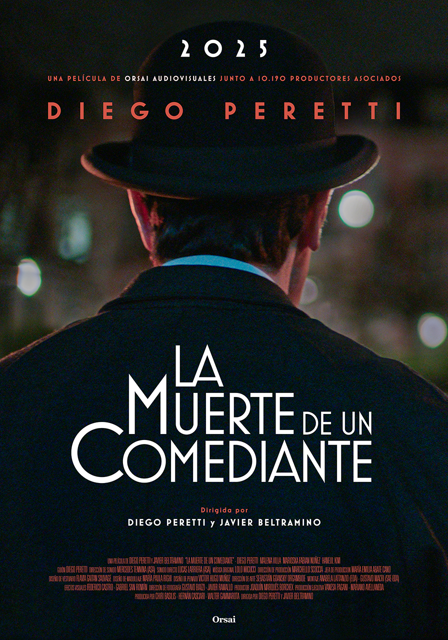 Afiche de La muerte de un comediante